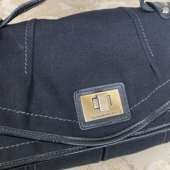 Tignanello Doctors Satchel Crossbody Shoulder Bag Vegan - Picture 7 of 12